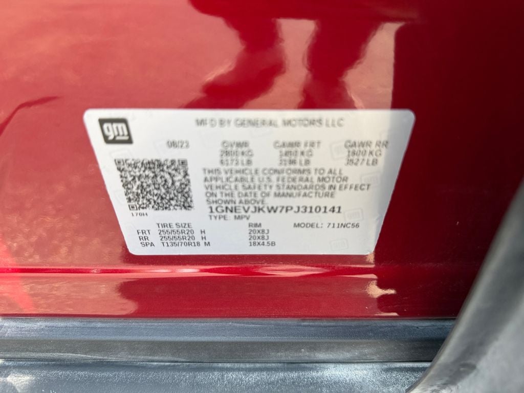 2023 Chevrolet Traverse RS