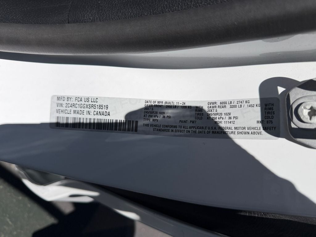 2025 Chrysler Pacifica Limited