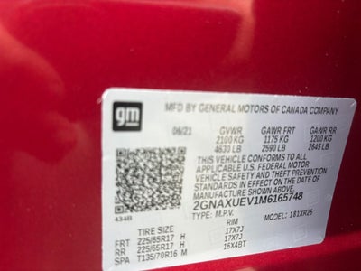 2021 Chevrolet Equinox LT