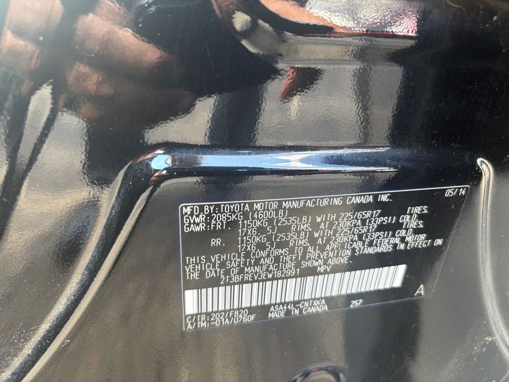 2014 Toyota RAV4 LE