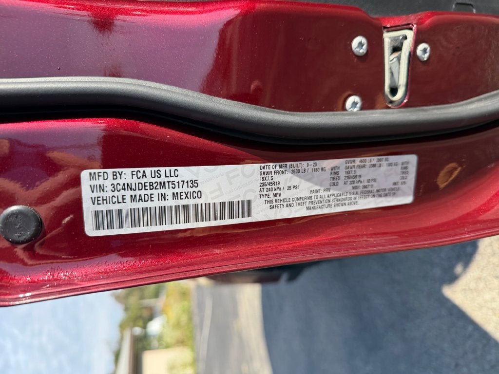 2021 Jeep Compass 80th Special Edition