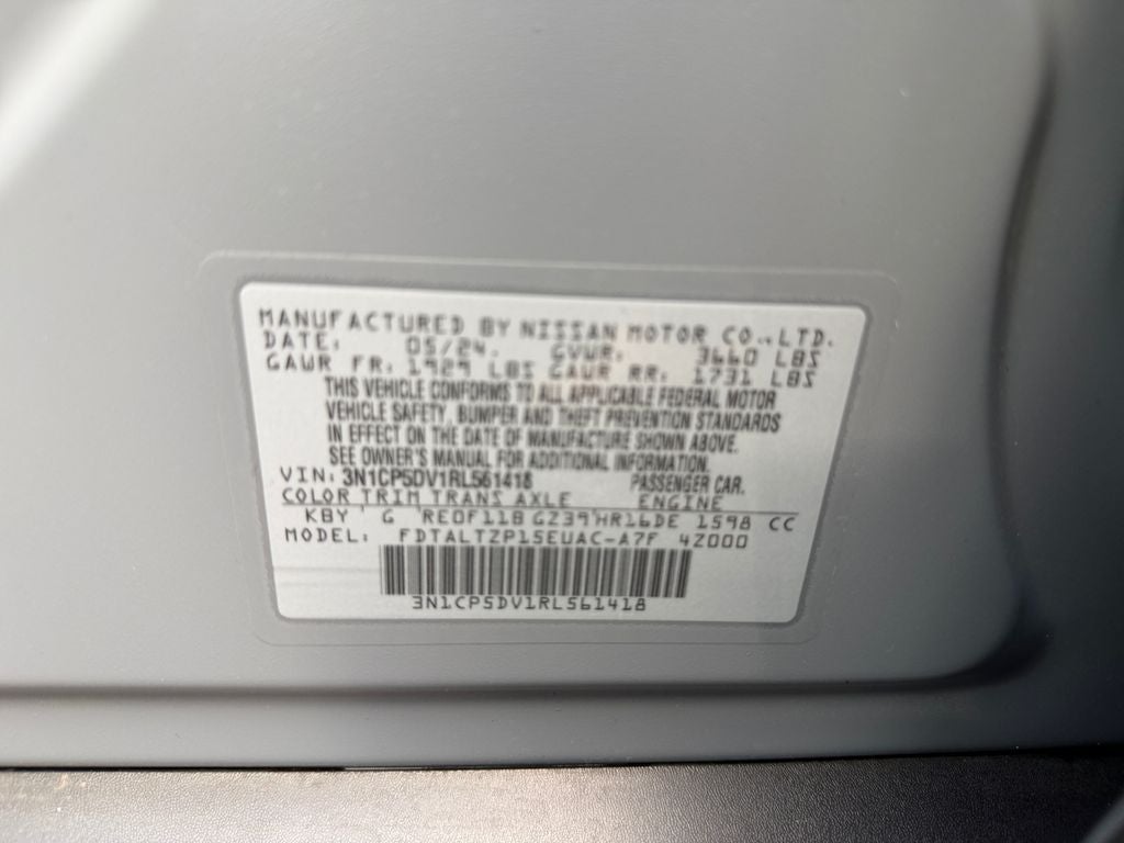 2024 Nissan Kicks SR