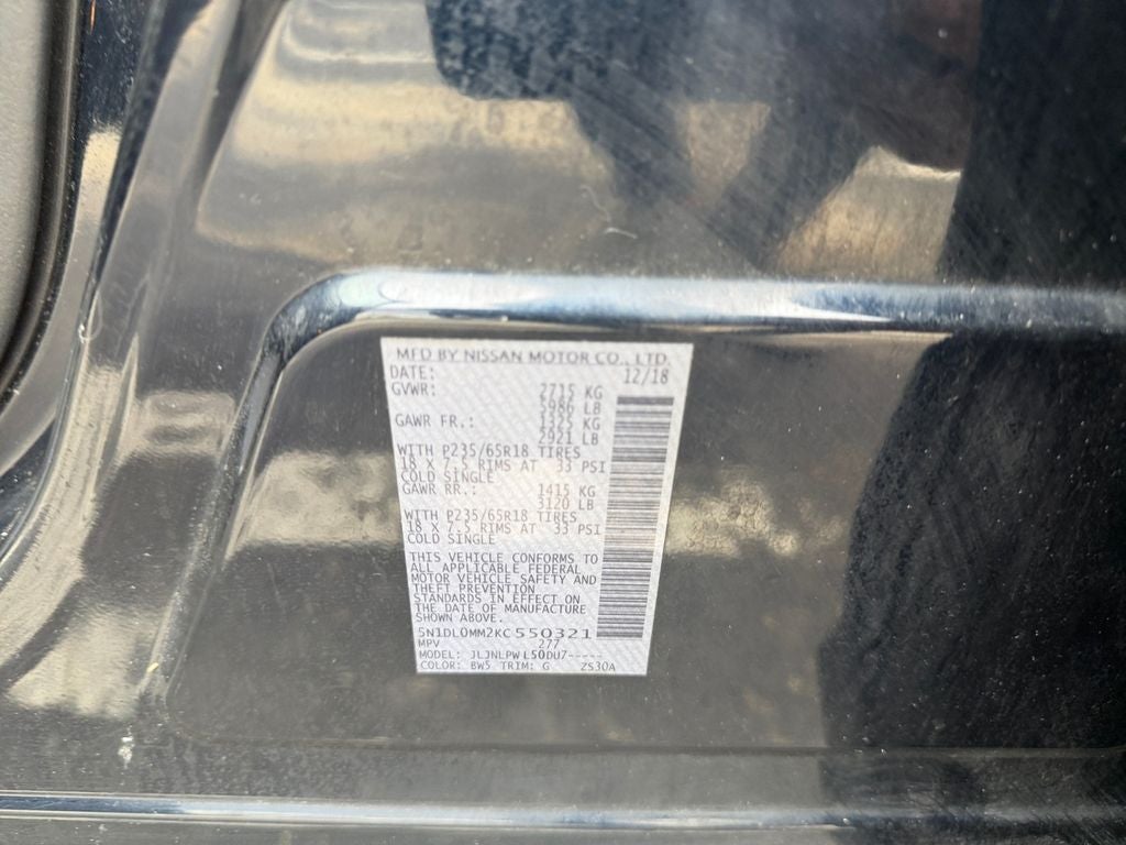 2019 INFINITI QX60 PURE