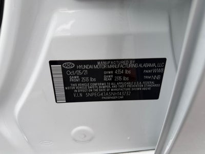 2022 Hyundai Sonata SE