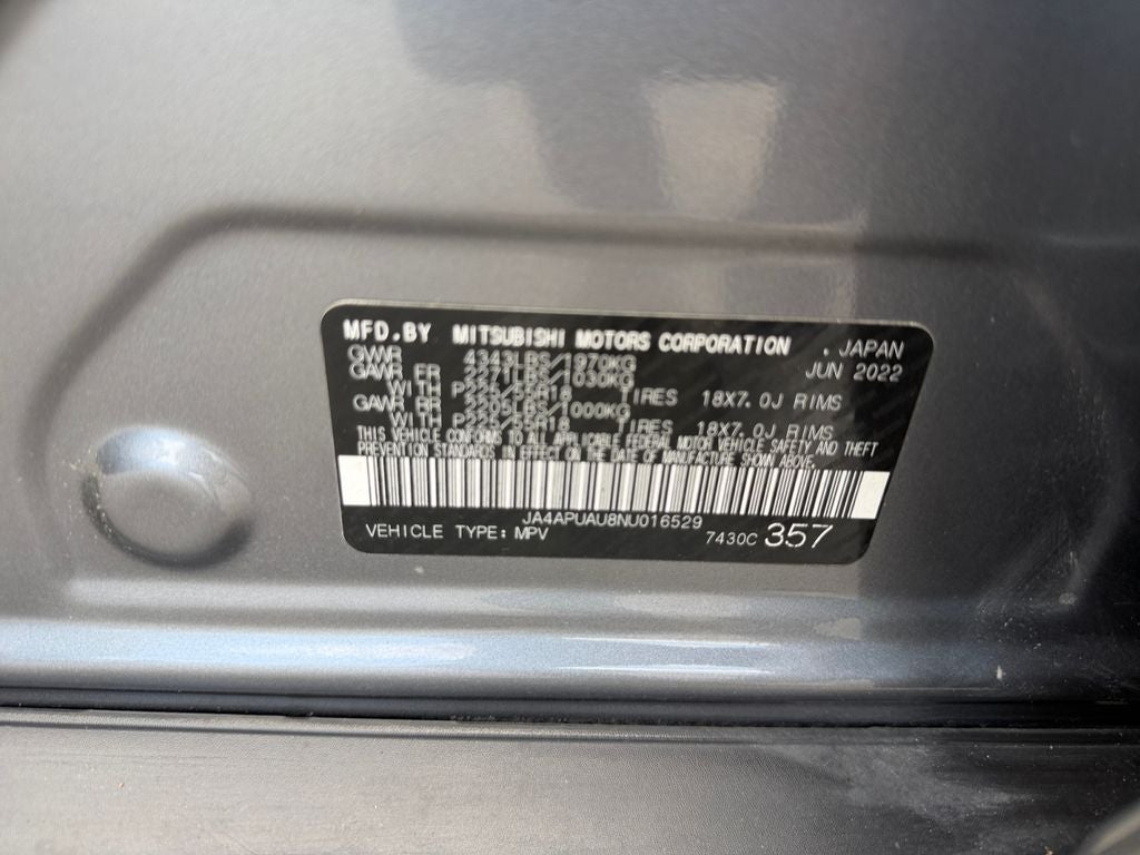 2022 Mitsubishi Outlander Sport 2.0 ES