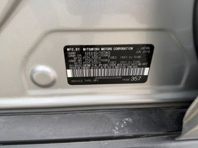 2018 Mitsubishi Outlander Sport 2.0 ES