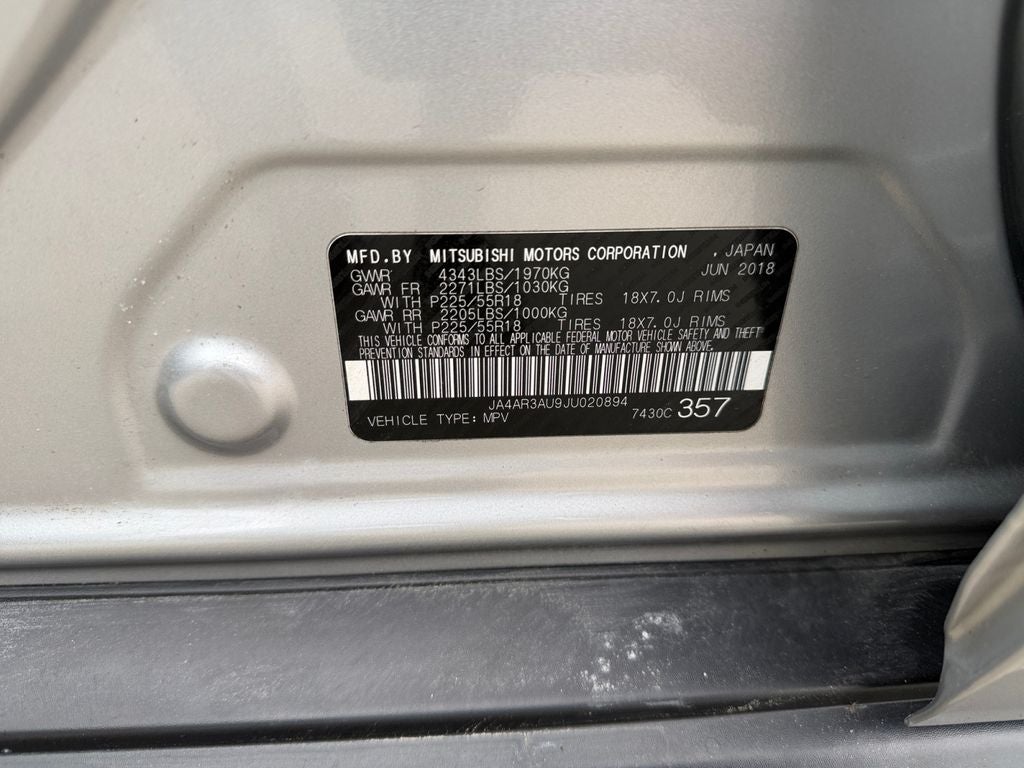 2018 Mitsubishi Outlander Sport 2.0 ES