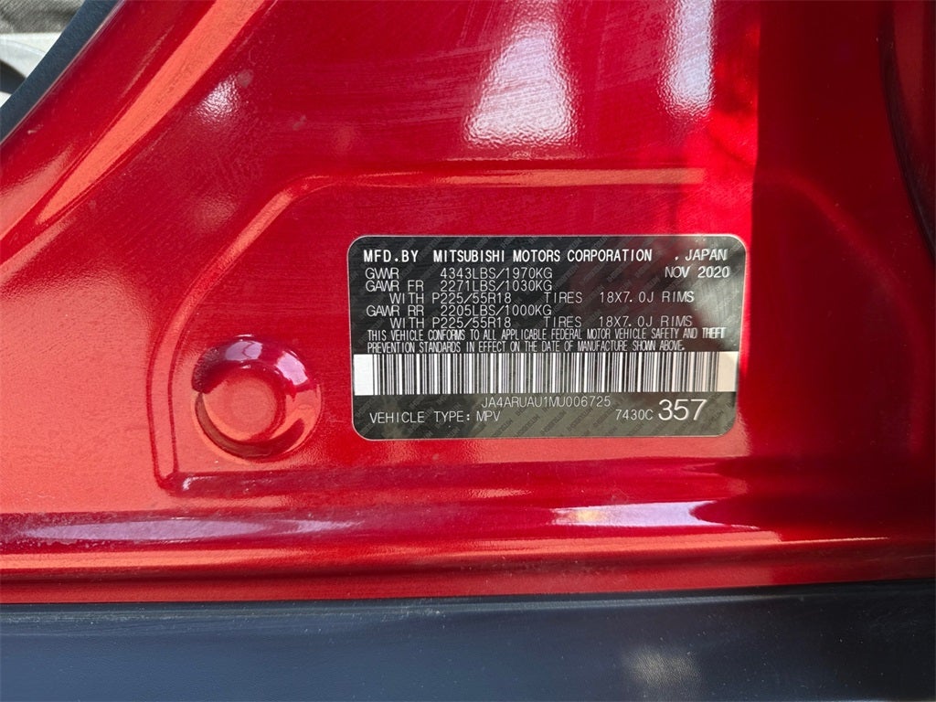 2021 Mitsubishi Outlander Sport 2.0 LE