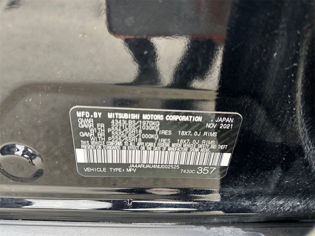 2022 Mitsubishi Outlander Sport 2.0 SE