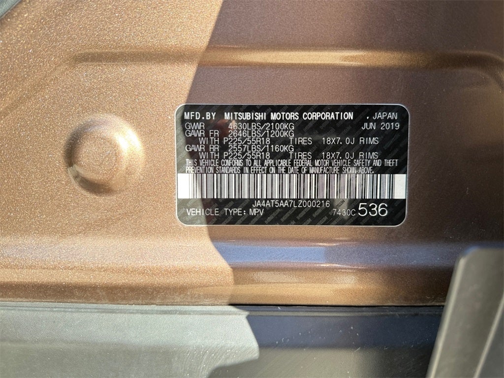 2020 Mitsubishi Eclipse Cross SE