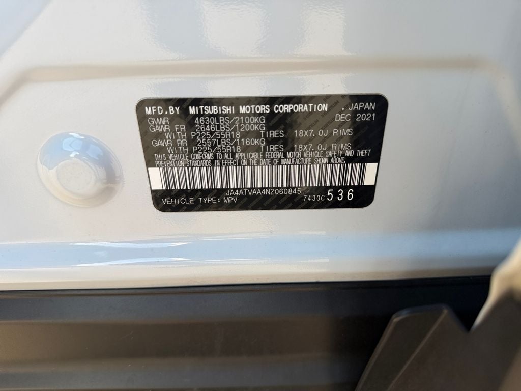 2022 Mitsubishi Eclipse Cross LE