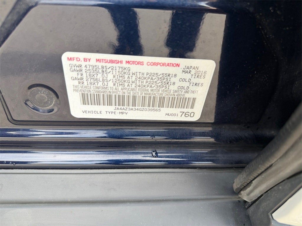 2016 Mitsubishi Outlander ES