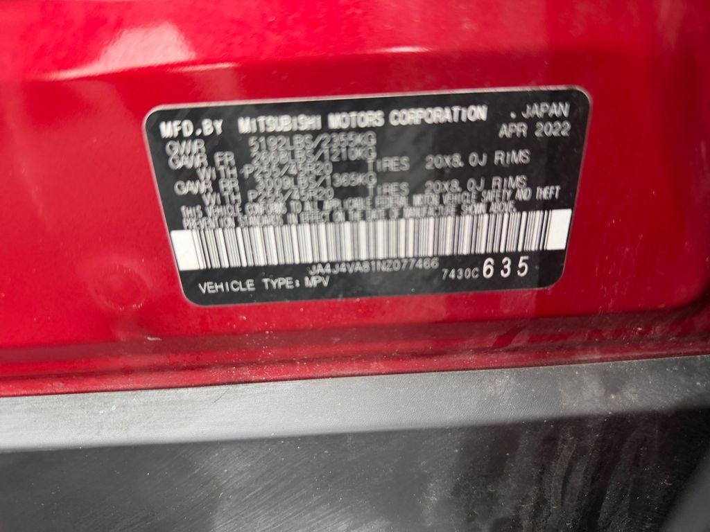 2022 Mitsubishi Outlander SEL