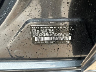 2024 Mitsubishi Mirage G4 Black Edition