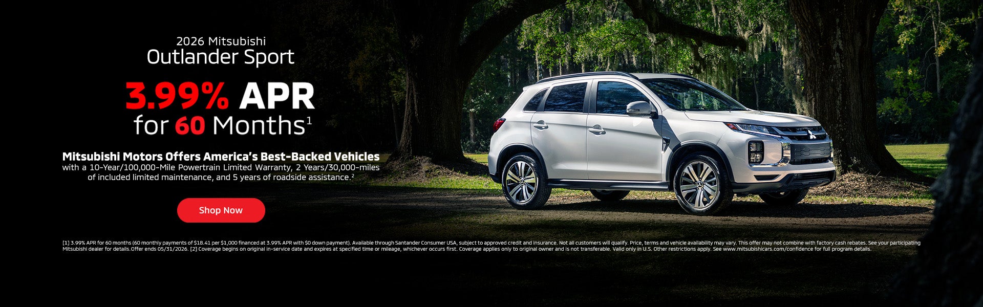 2026 Mitsubishi Outlander Sport