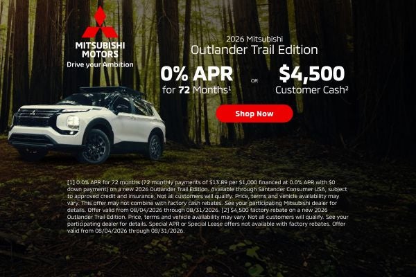 2026 Mitsubishi Outlander Trail Edition