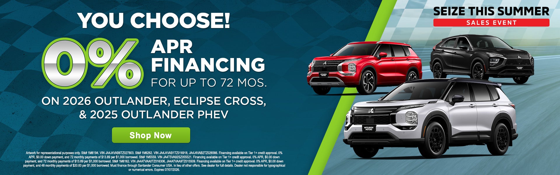 0% APR Financing